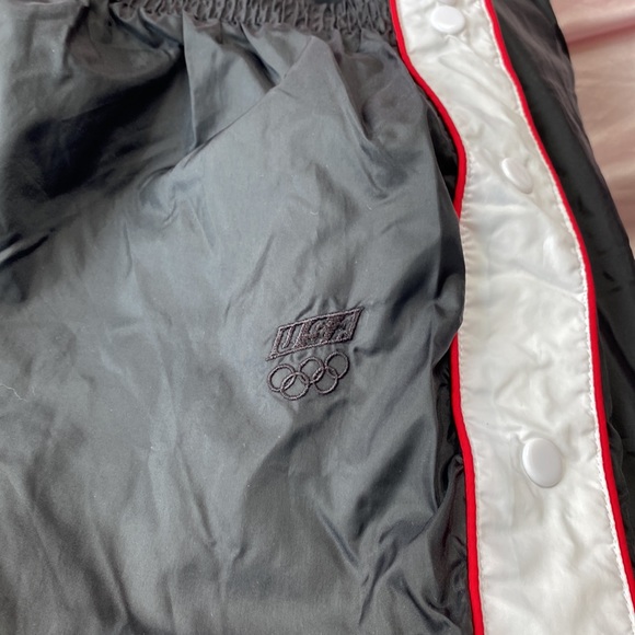 Vintage 90s Olympics Nylon Windbreaker Pants size L - Picture 4 of 8